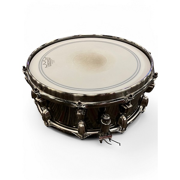 Used Mapex 14X5.5 Black Panther Blade Snare Black Chrome Drum