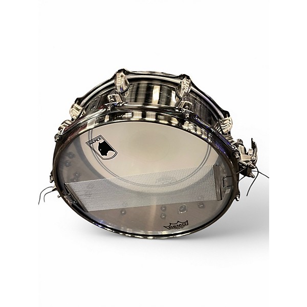 Used Mapex 14X5.5 Black Panther Blade Snare Black Chrome Drum