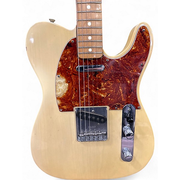 Vintage 1960s Fender TELECASTER Butterscotch Solid Body Electric Guitar