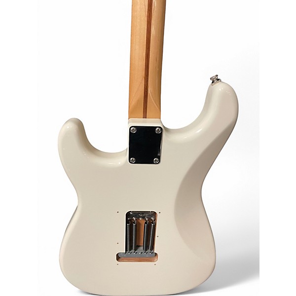 Used 2018 Fender Standard Stratocaster Arctic White Solid Body Electric Guitar