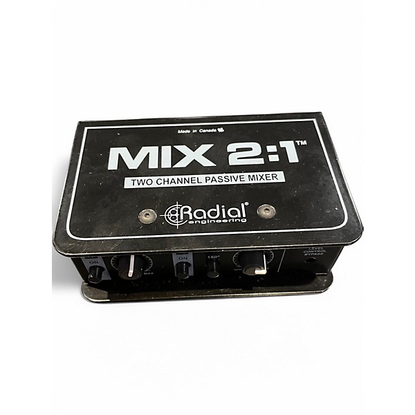 Used Radial Engineering MIX 2:1 Unpowered Mixer