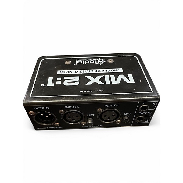 Used Radial Engineering MIX 2:1 Unpowered Mixer