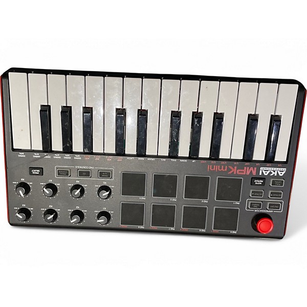 Used Akai Professional MPK Mini MIDI Controller,New Products : American Fashion Style Bags On Sale
