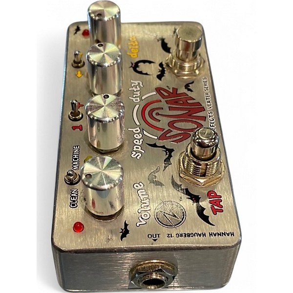 Used ZVEX Vexter Sonar Tremolo Tap Tempo Effect Pedal