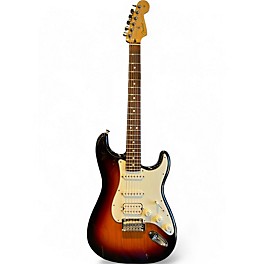 Used Fender Player Stratocaster HSS 2 Tone Sunburst Solid Body Electric Guitar