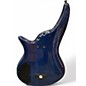 Used Jackosn SBXQ IV Blue Burst Electric Bass Guitar