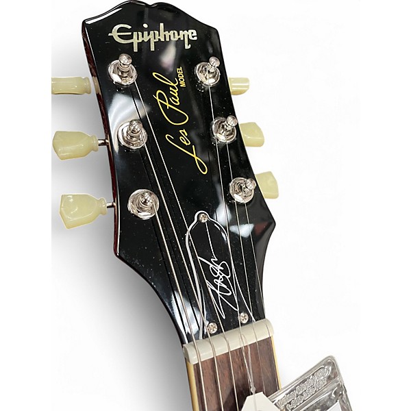 Used Epiphone Slash Signature Les Paul Classic CLASSIC ORANGE Solid Body Electric Guitar