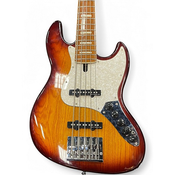 Used Sire Marcus Miller V8 Tobacco Sunburst Electric Bass Guitar
