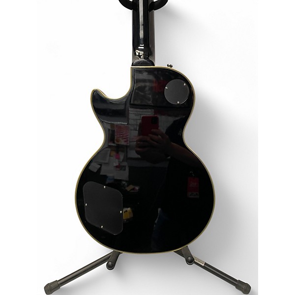 Used Epiphone Les Paul Custom Silverburst Solid Body Electric Guitar