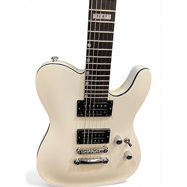 Used ESP LTD ECLIPSE '87 NT Pearl White Solid Body Electric Guitar