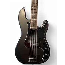 Used Sawtooth P-Style Bass Black/Black Electric Bass Guitar