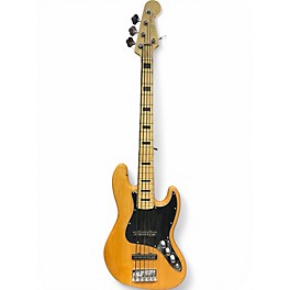 Used Squier Classic Vibe 5 String Jazz Bass Natural Electric Bass Guitar