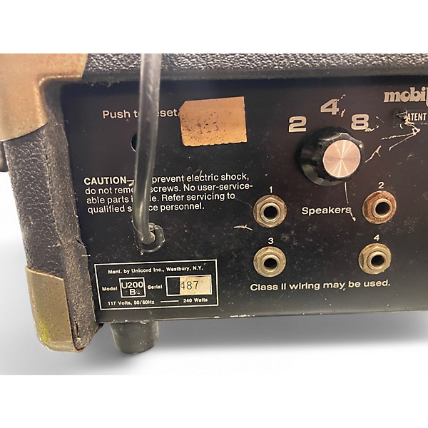 Used Univox U200B Bass Amp Head