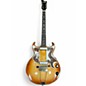 Vintage 1966 EKO Florentine Sunburst Solid Body Electric Guitar thumbnail
