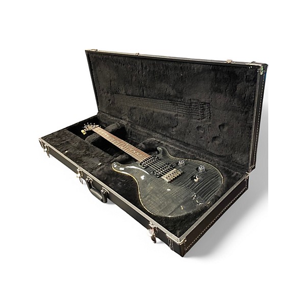 Used PRS Custom 24 Tremolo Charcoal Burst Solid Body Electric Guitar