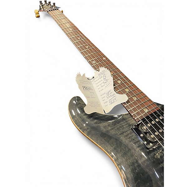 Used PRS Custom 24 Tremolo Charcoal Burst Solid Body Electric Guitar