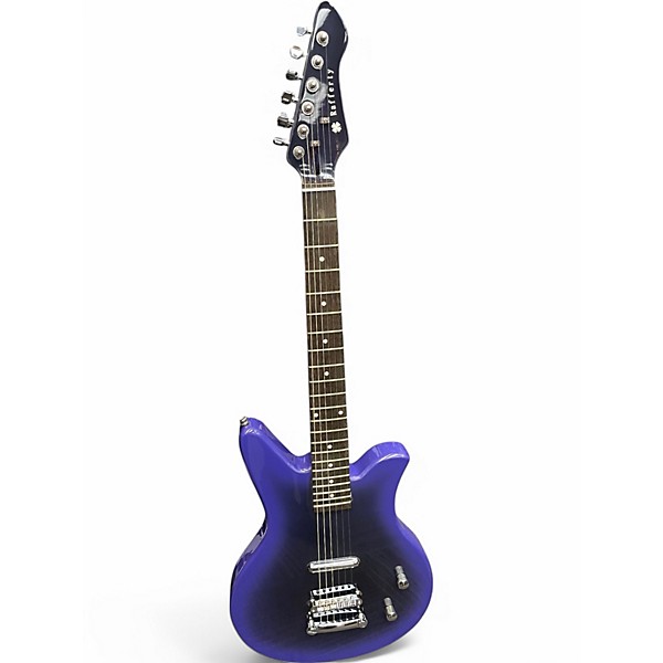 Used Rafferty Tulip Purple Burst Solid Body Electric Guitar