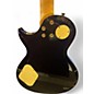 Used Galveston single cut acryllic  translucent purple Solid Body Electric Guitar