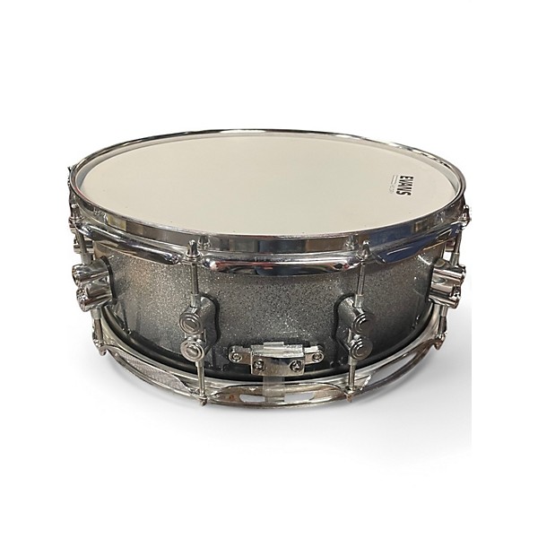 Used PDP by DW 14X5 Concept Series Snare Silver Sparkle Drum