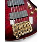 Used Aio WOLF KTB-6 Red Electric Bass Guitar
