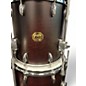 Used Gretsch Drums 4 Piece USA CUSTOM WALNUT Satin Red Drum Kit