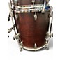 Used Gretsch Drums 4 Piece USA CUSTOM WALNUT Satin Red Drum Kit