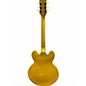 Used Epiphone ES355 Metallic Gold Hollow Body Electric Guitar