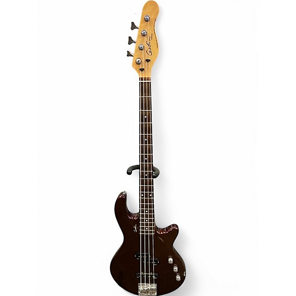 Used Godin FREEWAY 4  Maroon Electric Bass Guitar