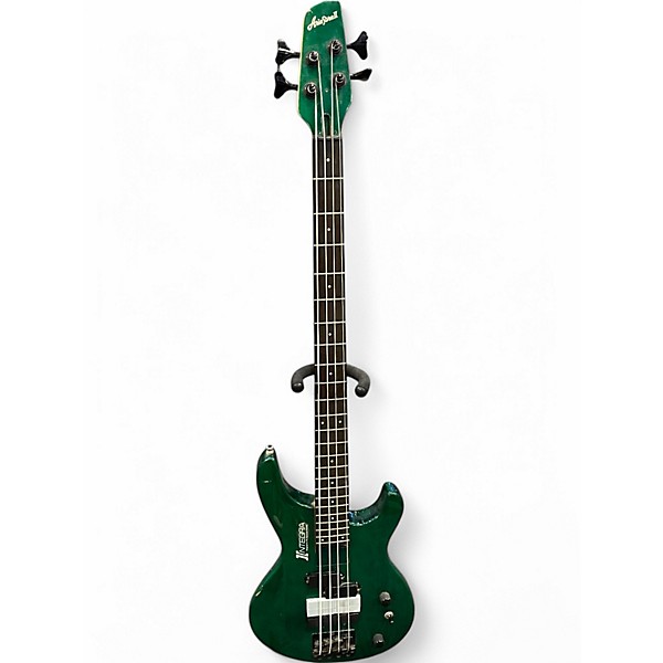 Used Aria INTEGRA Green Electric Bass Guitar