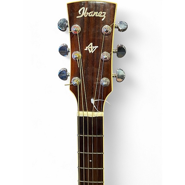 Used Ibanez AW300ECE Natural Acoustic Electric Guitar
