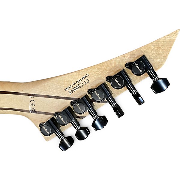 Used Jackson Pro Plus Series Dinky DKA Metallic Black Solid Body Electric Guitar