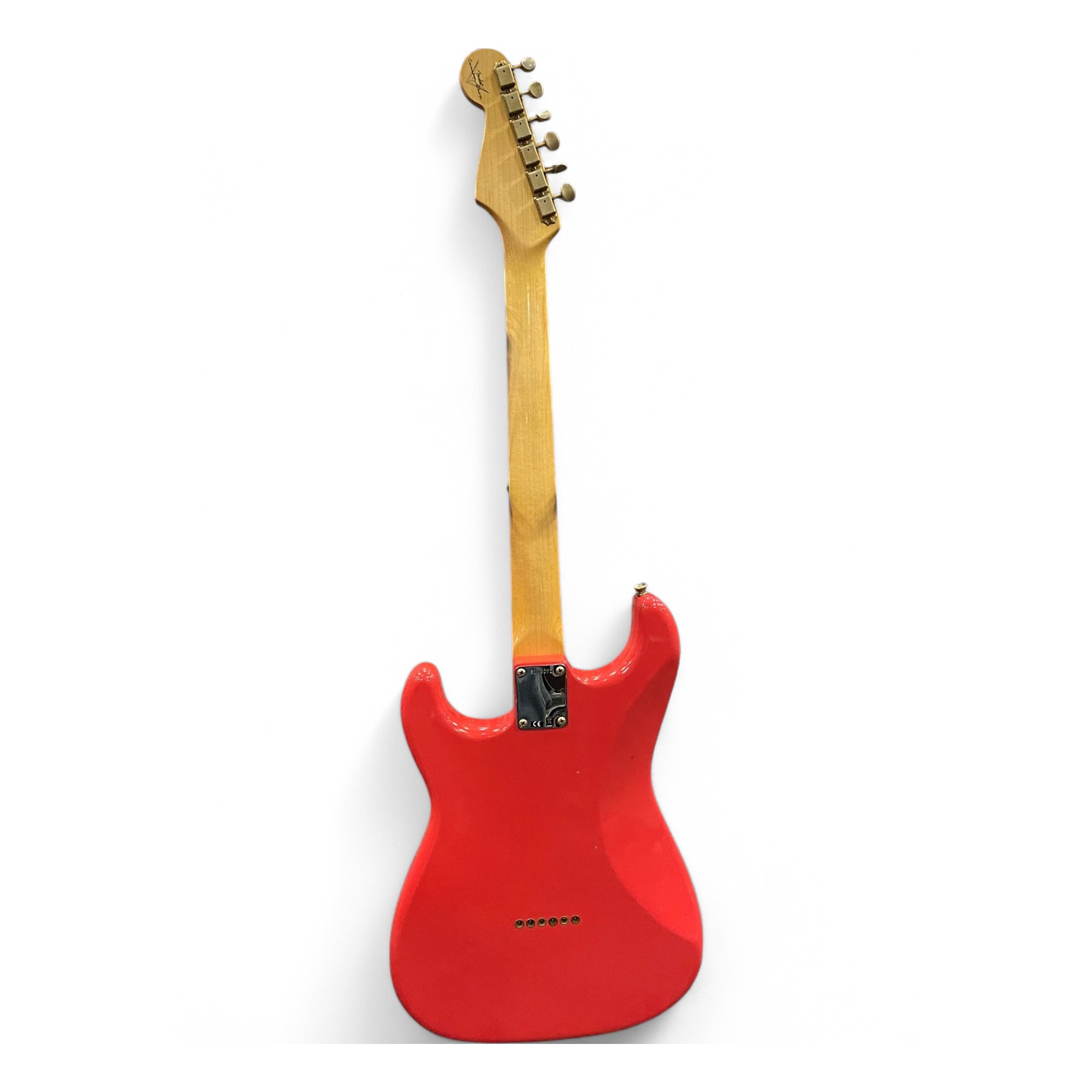 Used 2022 Fender 1960 JOURNEYMAN STRATOCASTER Fiesta Red Solid