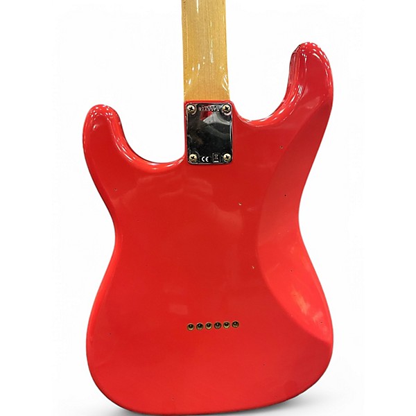 Used 2022 Fender 1960 JOURNEYMAN STRATOCASTER Fiesta Red Solid Body Electric Guitar