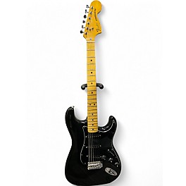 Vintage 1978 Fender Stratocaster Black Solid Body Electric Guitar