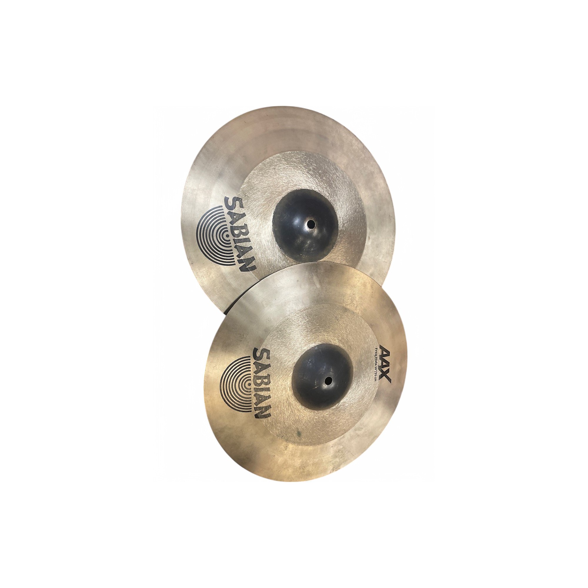 Used SABIAN 14in AAX Frequency Hi-Hat Cymbal