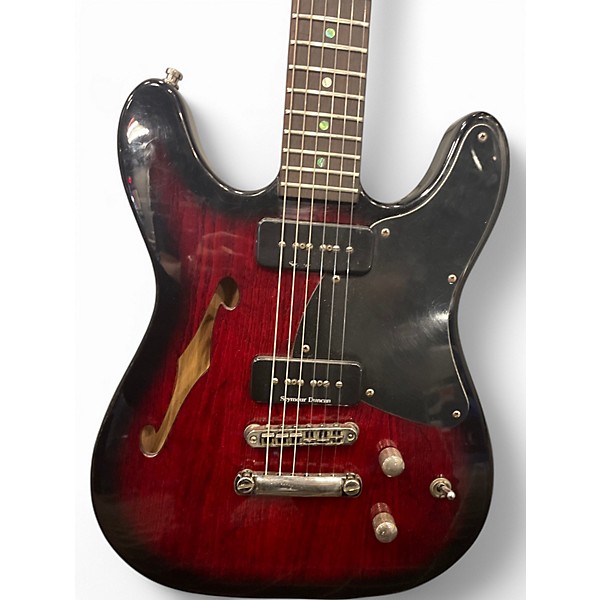 Used Fender Special Edition TC-90 Black Cherry Solid Body Electric Guitar