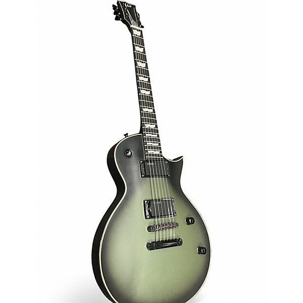 Used ESP LTD Bill Kelliher BK600 Military Green Burst Solid Body Electric Guitar