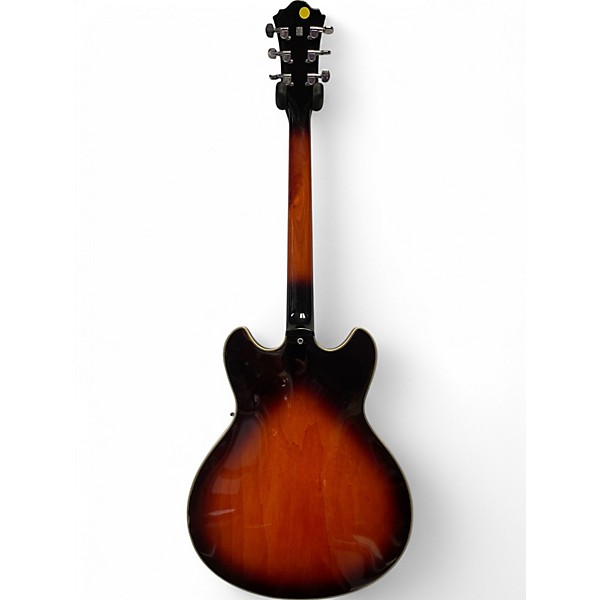 Used Ibanez AS80 Vintage Sunburst Hollow Body Electric Guitar