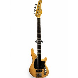 Used Schecter Guitar Research CV-5 Natural Electric Bass Guitar