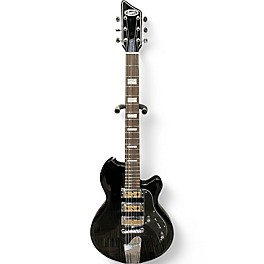 Used Supro HAMPTON Black Solid Body Electric Guitar