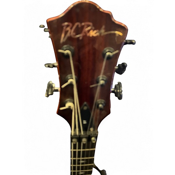 Used B.C. Rich Mockingbird ST light cherry quilt Solid Body Electric Guitar