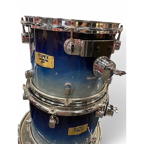 Used Mapex 4 Piece Saturn Pro Twilight Stardust Drum Kit