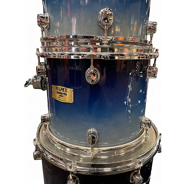 Used Mapex 4 Piece Saturn Pro Twilight Stardust Drum Kit