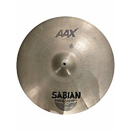 Used SABIAN 21in AAX Stage Ride Cymbal