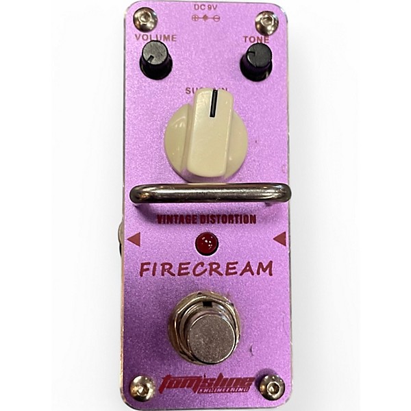 Used Tomshine Firecream Vintage Distortion Effect Pedal