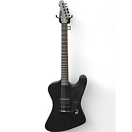 Used Esp Ltd phoenix black metal matte black Solid Body Electric Guitar