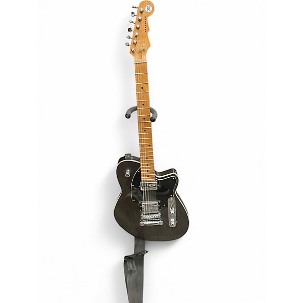 Used Reverend CHARGER HB GUN METAL Solid Body Electric Guitar