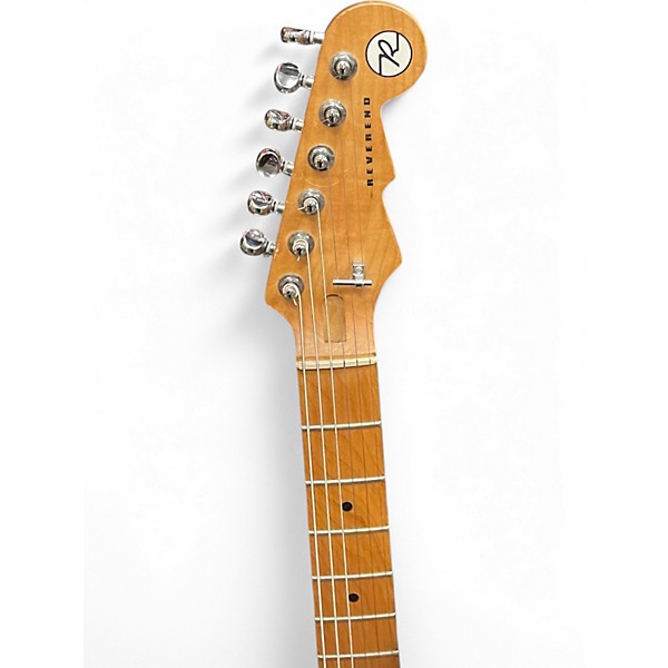 Used Reverend CHARGER HB GUN METAL Solid Body Electric Guitar