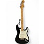 Used Fender Player Stratocaster Black Solid Body Electric Guitar thumbnail