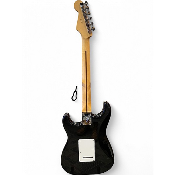 Used Fender Player Stratocaster Black Solid Body Electric Guitar